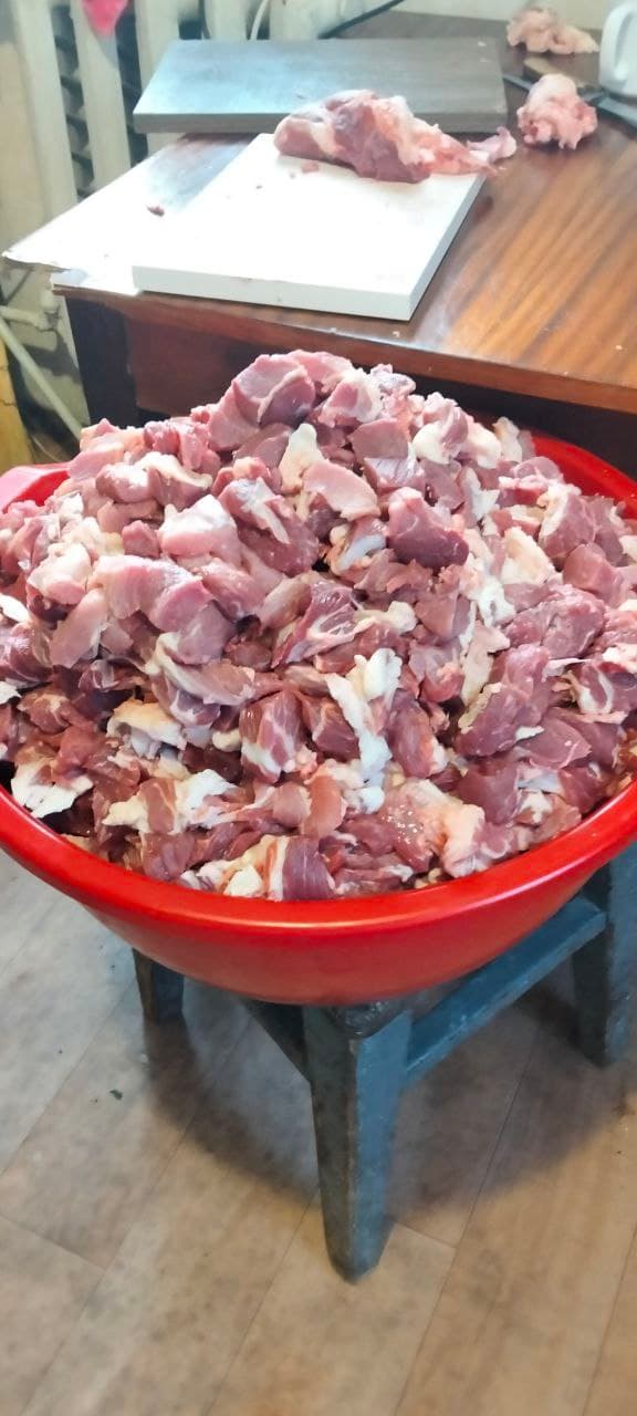 мʼясо підготовлене